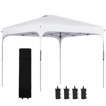 Cenador Plegable Blanco 253 x 253 x 268 cm