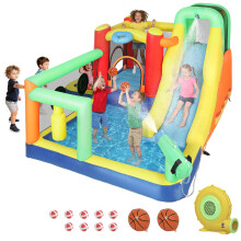 Castillo Hinchable Acuático Multicolor 330 x 290 x 185 cm