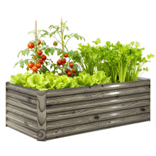 Jardinera Exterior Marrón 180 x 90 x 57.5 cm