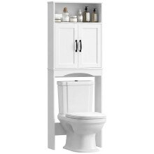 Armario Sobre Inodoro Blanco 64 x 21 x 173.5 cm
