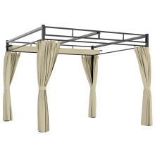 Pérgola Beige 295 x 295 x 221 cm