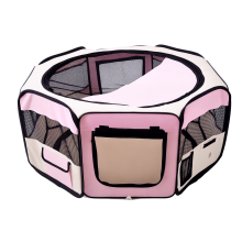 Parque para Mascotas Rosa 90 x 90 x 41cm