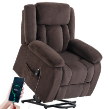 Sillón Elevador Marrón 92 x 94 x 105 cm