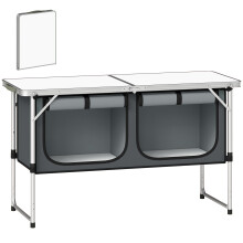 Armario de Camping Gris 120 x 47 x 70 cm