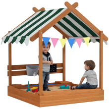 Arenero para Niños Naranja 124 x 116 x 146 cm
