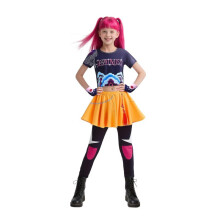 (14 styles, 130cm) Anime Demon Hunter Cosplay Kostüm 3D gedruckt Frauen Kinder Kleidung Pop Sänger