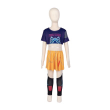 (13 styles-3 piece set, 160cm) Anime Demon Hunter Cosplay Kostüm 3D gedruckt Frauen Kinder Kleidung Pop Sänger