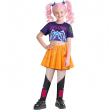 (15 styles, 150cm) Anime Demon Hunter Cosplay Kostüm 3D gedruckt Frauen Kinder Kleidung Pop Sänger