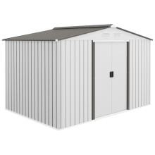 Caseta de Jardín Gris 277 x 195 x 192 cm