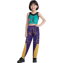 (17 styles, 160cm) Demon Hunter Anime Cosplay Costume Pop Singer 3D Printed Women's And Children's Clothing