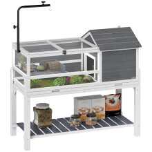 Casa para Tortugas Gris 124 x 55 x 109 cm