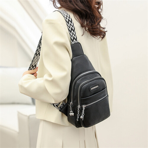 Women's Messenger Bag with USB Charging Port, Large Capacity 2