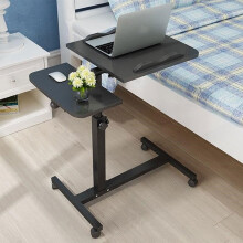 (Black) C-förmiger Laptop-Schreibtischständer – höhen- und winkelverstellbarer Notebook-Halter für den Einsatz am Bett/Sofa/Büro,