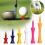Udsalg! Plastik Castle Golf Tees - Alle farver og størrelser - 20 stk./pose 2