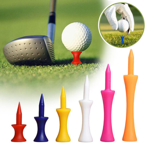 Udsalg! Plastik Castle Golf Tees - Alle farver og størrelser - 20 stk./pose 1