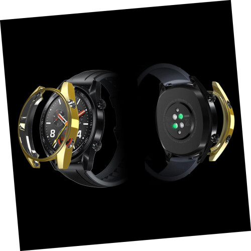 Gold TPU Watch Protective Case Cover, ScratchResistant Slim Frame with Elegant Finish and Precise Access 1