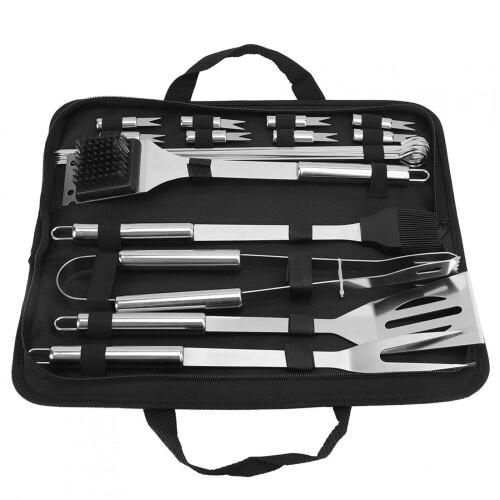 Delaman Barbecue Tools21 stk./sæt BBQ udendørs rustfri stålgrill 2