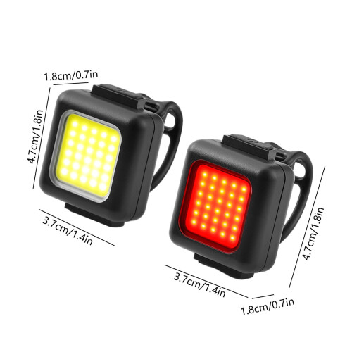 YANHAIGONG Bicycle Headlight USB Rechargeable Waterproof 1 2