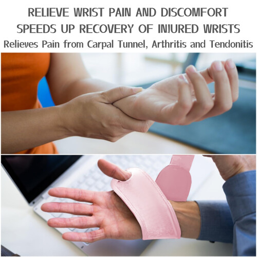 Wrist Brace for Carpal Tunnel Support Pink 1 Pc 2