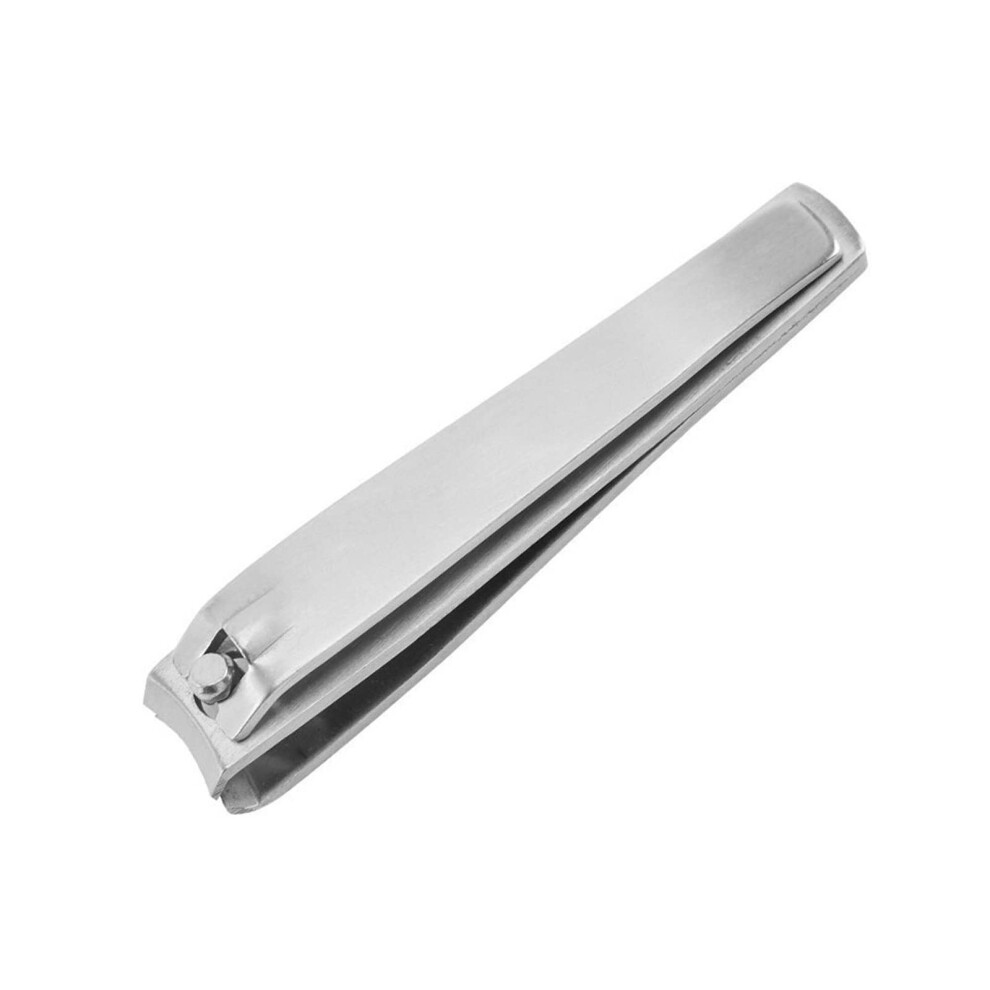 Stainless Steel Nail Clippers Heavy Duty Splashproof Large Bend for Thick Toenails and Fingernails