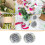 Spiral Ikebana Stem Holder Reusable Floral Grid 1 Pack 3