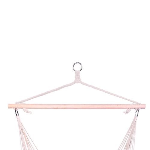 Hängande bomullsrep för luft/sky-stol, beige 1