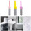 Pumice Stone Toilet Cleaner with Ergonomic Handle, Scratch Limescale Remover, MultiColor 3 Pack 4