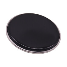 8 Inch Snare Drum Head Replacement Black PVC Wear Resistant Surface for Kids and Adults