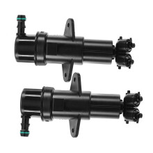 2pcs Headlight Washer Nozzle Left Right for BMW X3 E83 20072010 Replacement Set with Full Coverage Spray