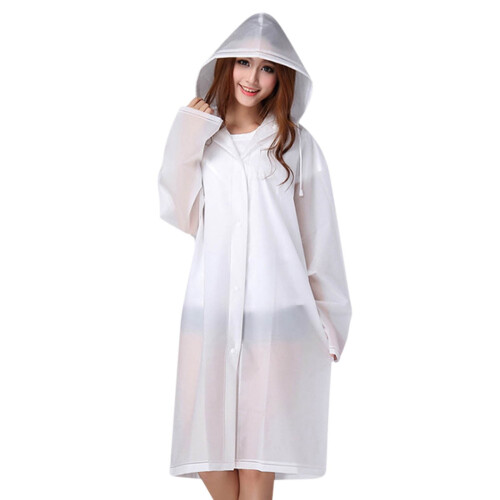 Poncho imperméable léger EGYMEN EVA avec capuche 1