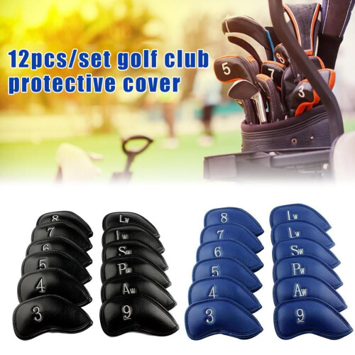 Golf Iron Headcover PU Leather High Quality T3 1