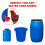 Automatic Chicken Waterer Cups 4 Pack, 3/8 Inch Thread, Easy Refill Poultry Drinking System for Chickens Ducks Turkeys 4