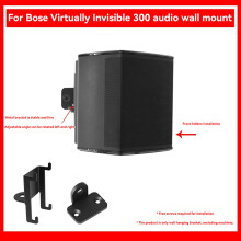 Wandhalterung Metall Wandmontage Halterung Zubehör kompatibel mit Bose Virtually Invisible 300 Wireless Surround Lautsprecher