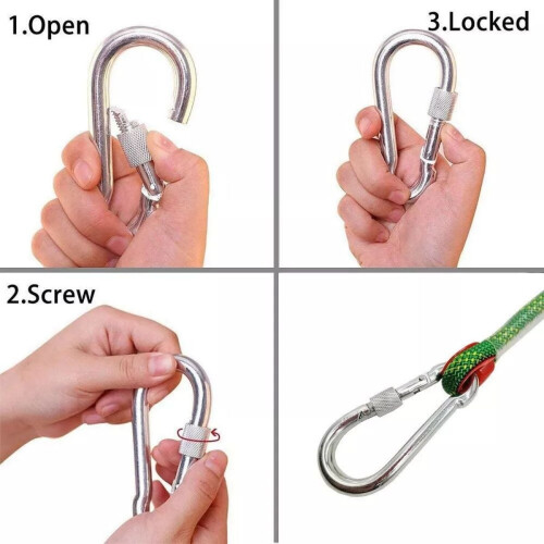 Climbing Rope Static 65 Feet 10mm 3300lbs 1