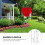 Support de drapeau de jardin en fer, mât de drapeau, présentoir pour drapeau de pelouse (noir) 4