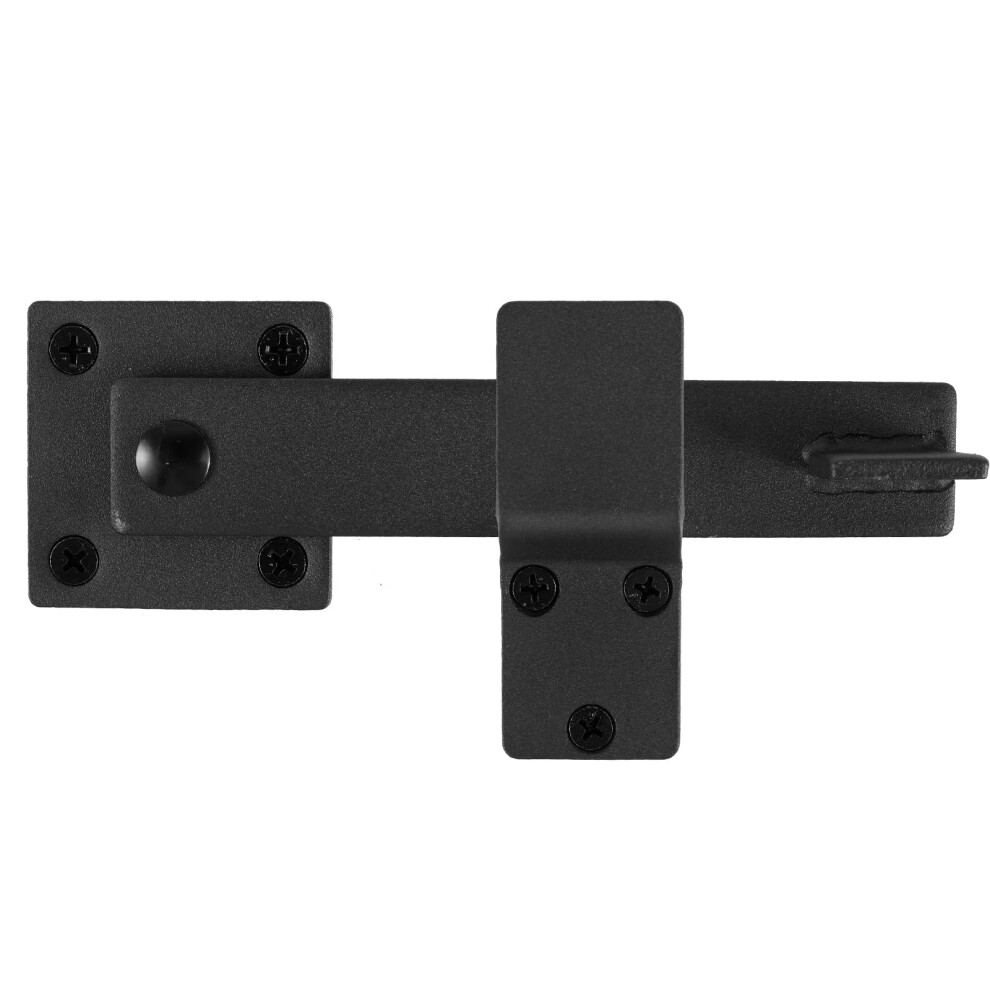 Heavy Duty Carbon Steel Door Latch Black 360 Rotating Gate Latch Secure Lock For Fence Shed 9073542255048