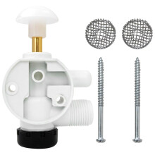 RV Toilet Water Valve Kit 385314349 Replacement for Dometic Sealand Models 1147‑5049 Leak‑Proof Design