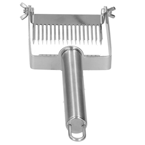 Adjustable 17 Tine Honey Uncapping Fork Beekeeping Tool Set for Fast and Precise Honey Harvesting 1