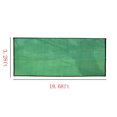 Toldo rectangular parasol – 95% de protección UV, 1x6m 1
