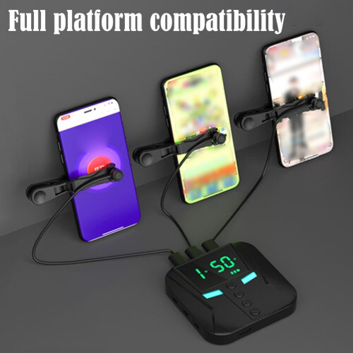 Auto Clicker for Smartphone with 5 Clicking Head, Automatic Screen Tapper for Gaming and Live Streaming 2