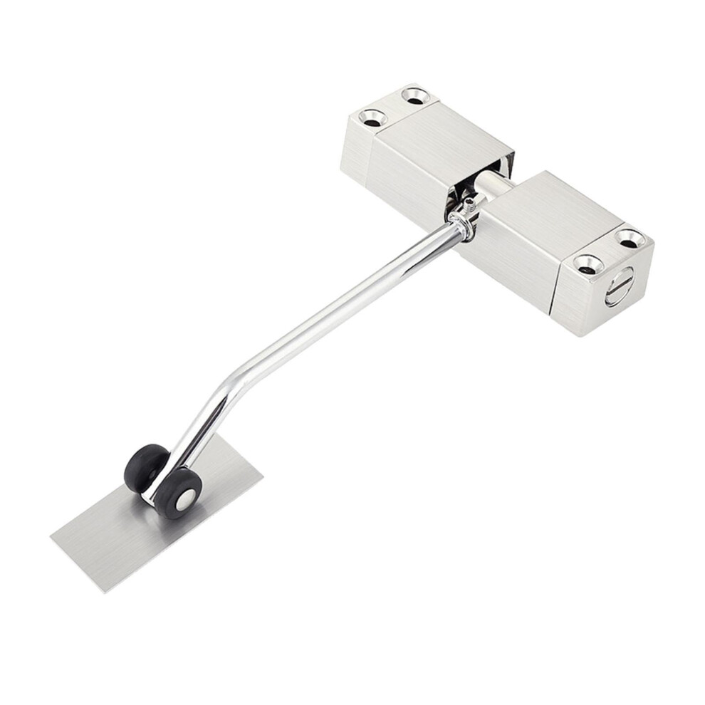 Heavy Duty Automatic Door Closer With Adjustable Tension Control, Quiet Operation, Easy Installation For Home And Office 9073542255857