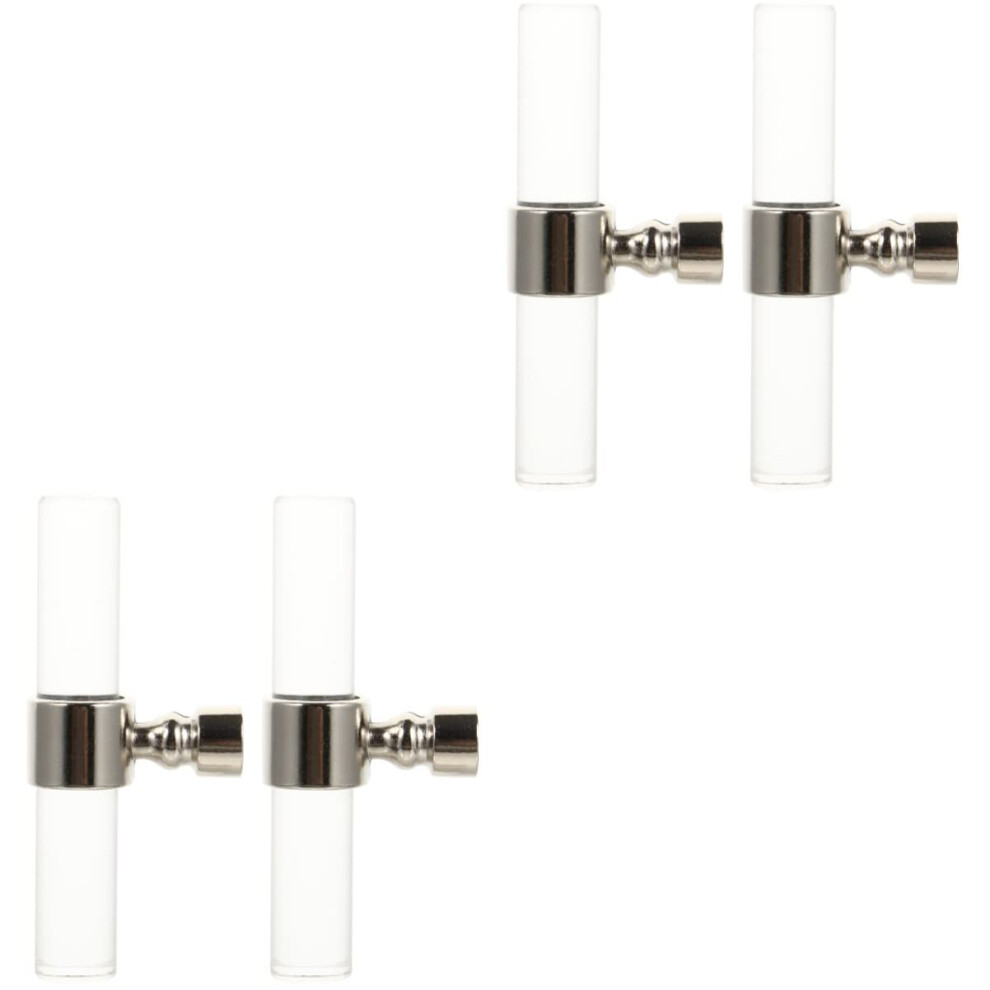 Clear Acrylic Cabinet Knobs And Drawer Pulls Set, Crystalclear Modern Look With Durable Zinc Alloy Base 9073542256120