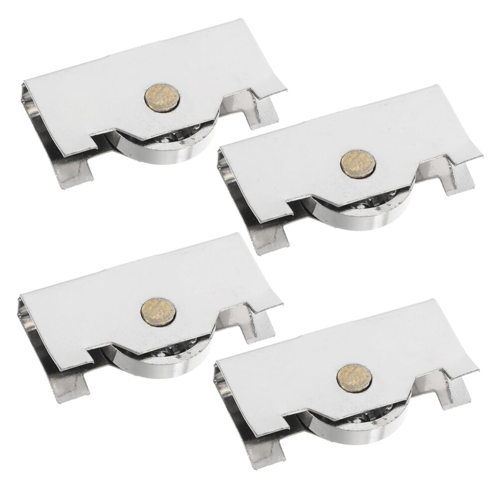 4Pcs Sliding Door Rollers Replacement Kit For Smooth Glide Motion, Low Noise And Durable Use 9045646650784
