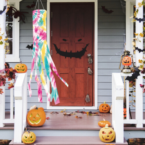 Κρεμάει Σημαία Ανεμόμυλου για Halloween, Κρεμαστή Διακόσμηση Ανεμόμυλου για 1