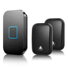 Wireless Self Powered Doorbell Waterproof Battery  Long Range Smart Home Plug In Receiver