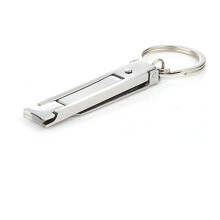 Stainless Steel Nail Clipper Foldable Ultrathin Design for Adults, Compact Travel Size 12x60mm