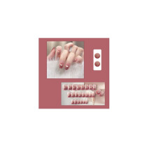 Summer Night Sweetheart Press On Nails Set 24pcs, SalonQuality Gel Finish, Easy Application for Women