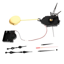 Wall Clock Movement Mechanism with Pendulum Chime and Music Box, Complete Hands Kit