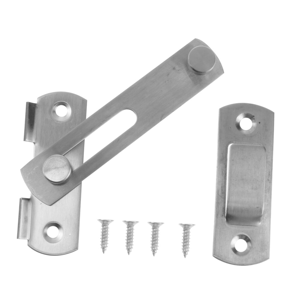 4 Inch Stainless Steel Door Latch Bolt, Secure Slide Bolt Lock For Gate And Window Security 9073542212775