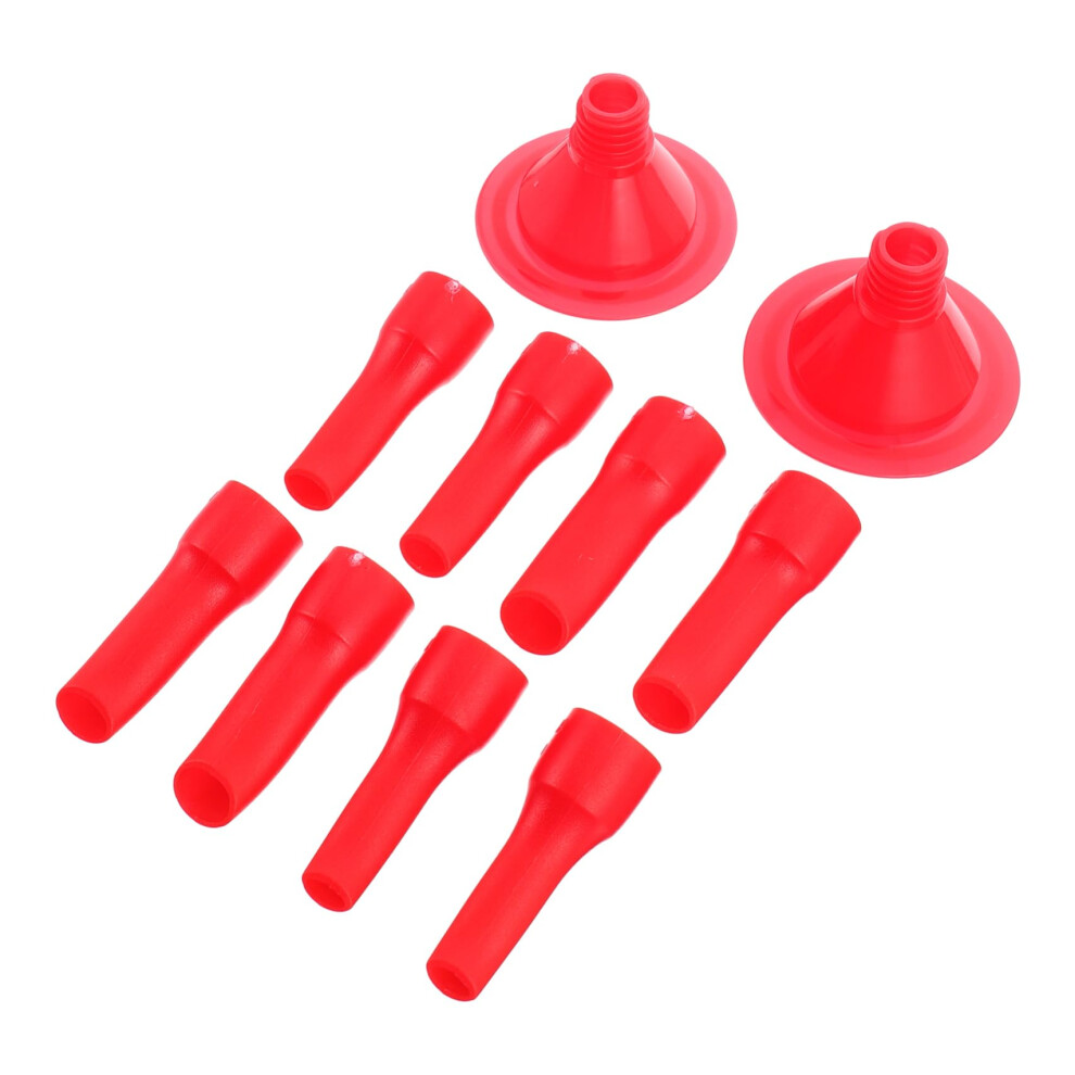 10Pcs Caulking Finisher Nozzle Kit For Caulk Gun, Angled Tips For Cleaner, Consistent Sealant Lines 9073542212812